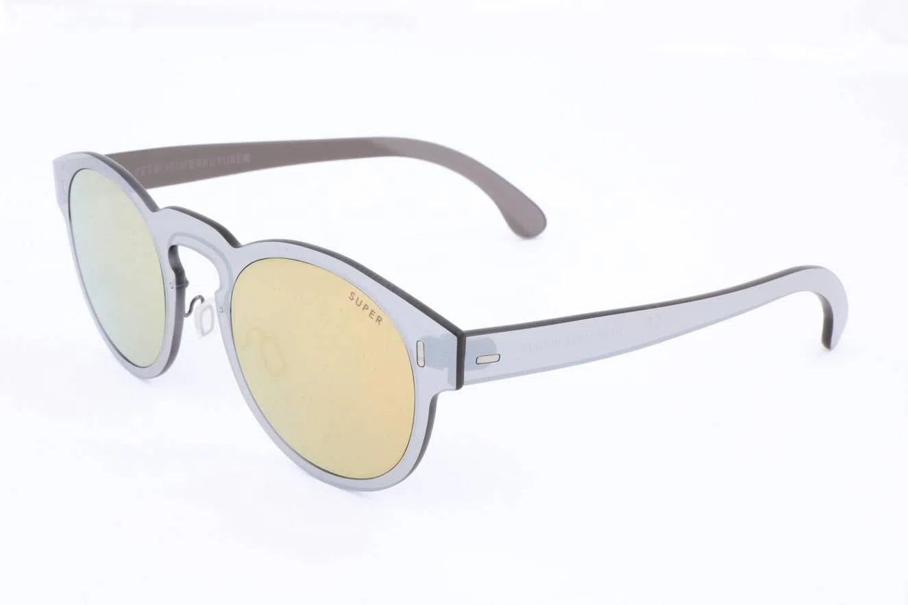 Retrosuperfuture DUOLPALOMAGOLDSILVER Sunglasses - view 3